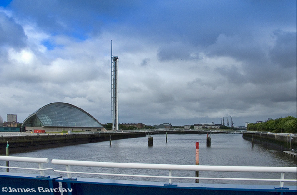 Science Centre from Bells Bridge Glasgow