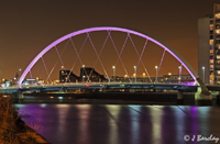The Clyde Arc (Squinty Bridge) Glasgow