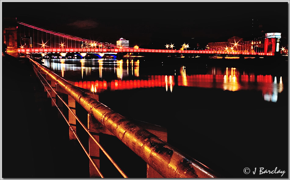 Carlton Suspension Bridge Glasgow