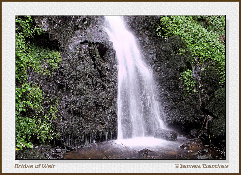 Falls at Bridge of Weir