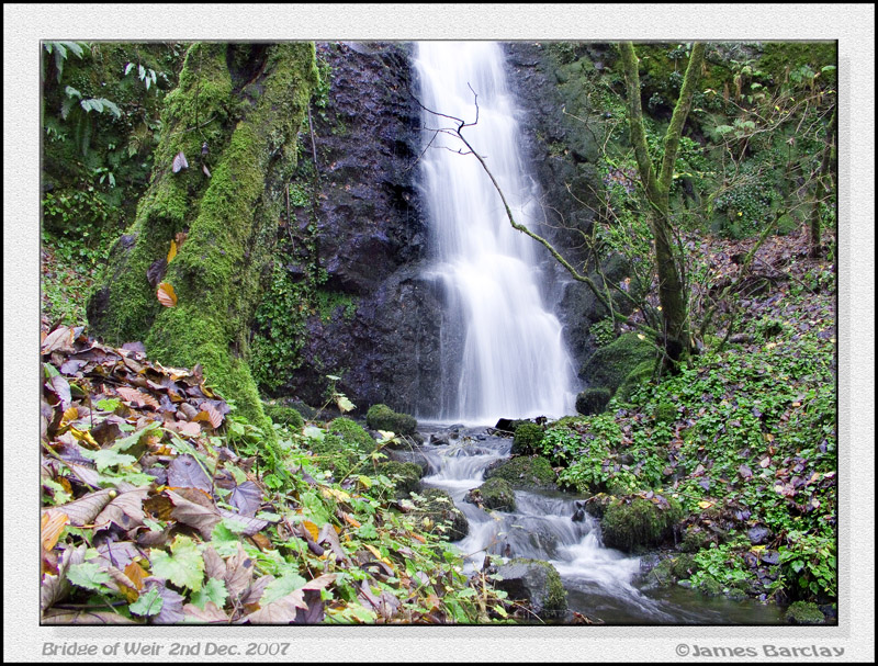 Falls at Bridge of Weir