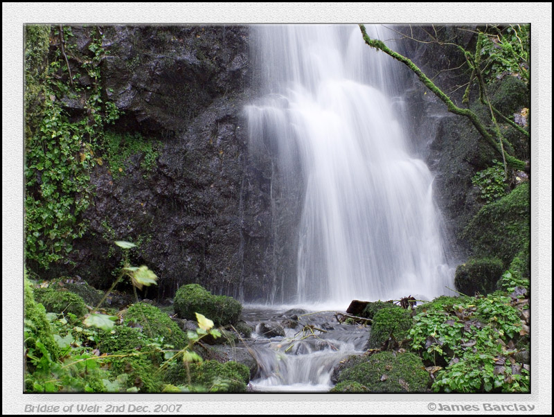 Falls at Bridge of Weir