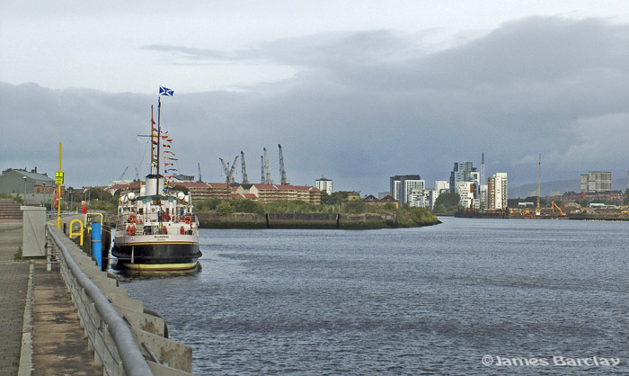 MV Balmoral  at Science Centre Quay